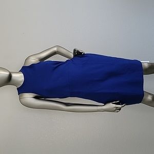 Ted Baker Livviaa Knot Front Jersey Dark Blue Dress Size 0 $150.